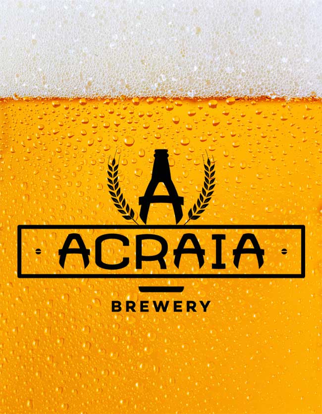 Creazione del logo per il birrificio Acraia