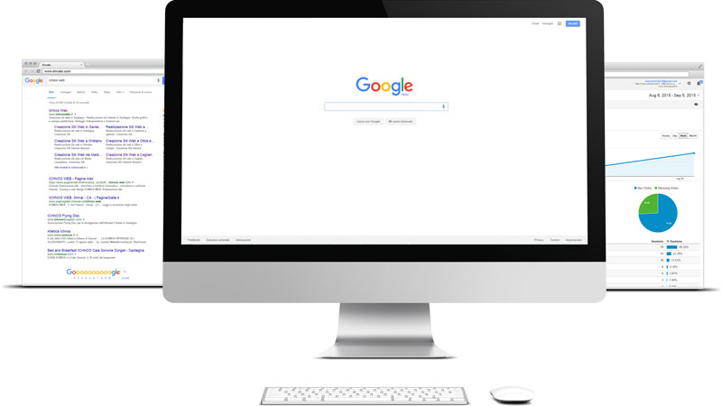 SEO promozione sito web e posizione google in sardegna